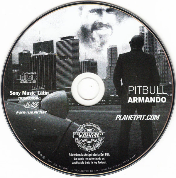 Pitbull - Armando (CD, Album) - Image 3