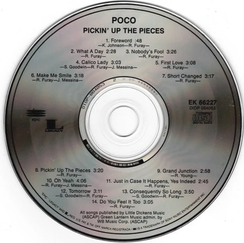 Poco (3) - Pickin' Up The Pieces (CD, Album, RE) - Image 3