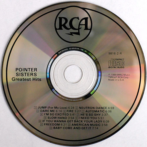 Pointer Sisters - Greatest Hits (CD, Comp) - Image 3