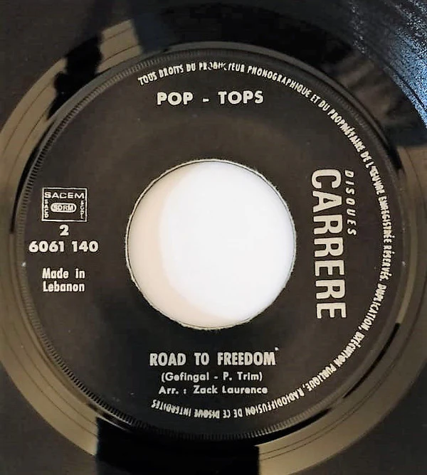 Pop Tops* - Mamy Blue / Road To Freedom (7", Single) - Image 2