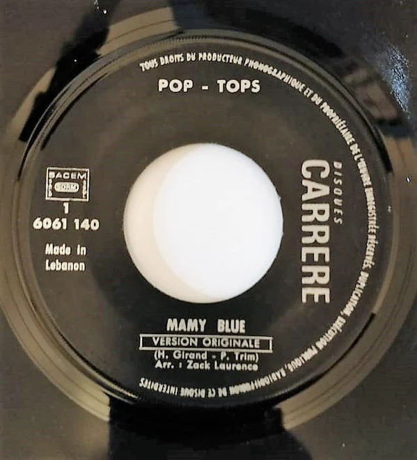 Pop Tops* - Mamy Blue / Road To Freedom (7", Single) - Image 3