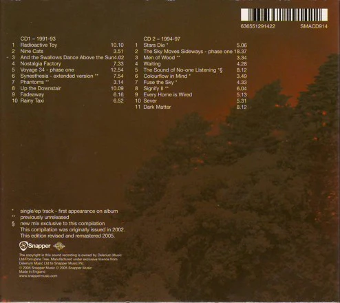 Porcupine Tree - Stars Die: The Delerium Years 1991 - 1997 (2xCD, Comp, RE, RM, Dig) - Image 2