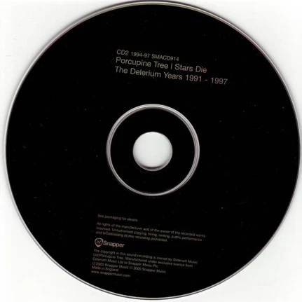 Porcupine Tree - Stars Die: The Delerium Years 1991 - 1997 (2xCD, Comp, RE, RM, Dig) - Image 4
