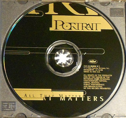 Portrait - All That Matters (CD, Album) - Image 3