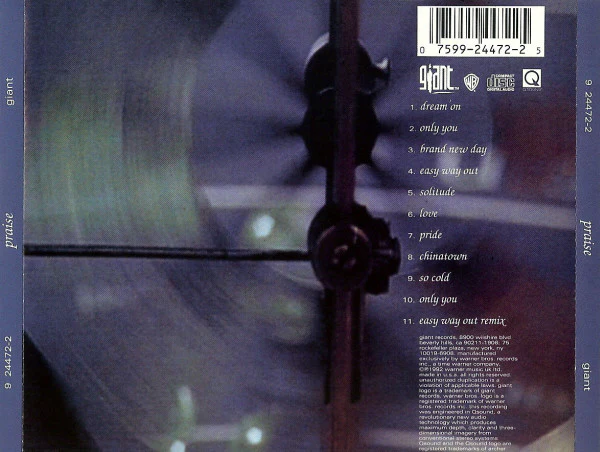 Praise - Praise (CD, Album) - Image 4