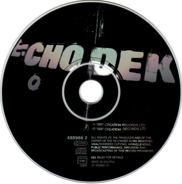 Primal Scream - Echo Dek (CD, Album) - Image 3