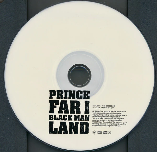 Prince Far I - Black Man Land (CD, Comp, RE) - Image 3