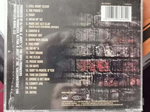 Project Pat - Layin' Da Smack Down (CD, Album) - Image 2