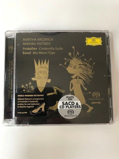 Prokofiev*, Ravel* / Martha Argerich, Mikhail Pletnev - Cinderella Suite • Ma Mère L'Oye (SACD, Album) - Image 4