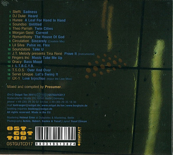 Prosumer - Panorama Bar 03 (CD, Mixed) - Image 2