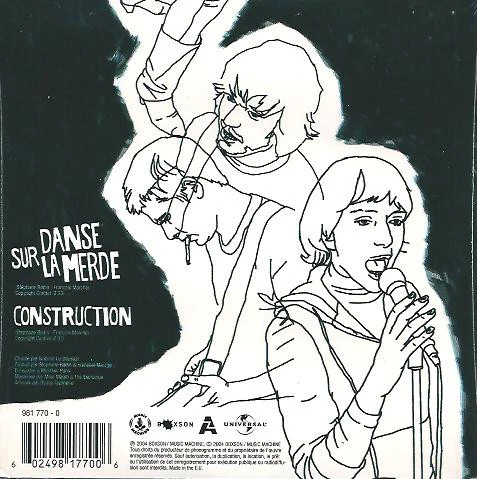 Prototypes - Danse Sur La Merde (CD, Single) - Image 2