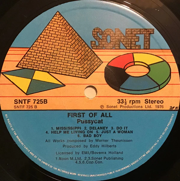 Pussycat  - First Of All (LP, Album) - Image 4