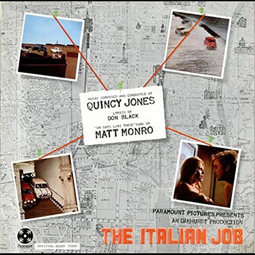 Quincy Jones - The Italian Job (Original Sound Track) (LP, RE)