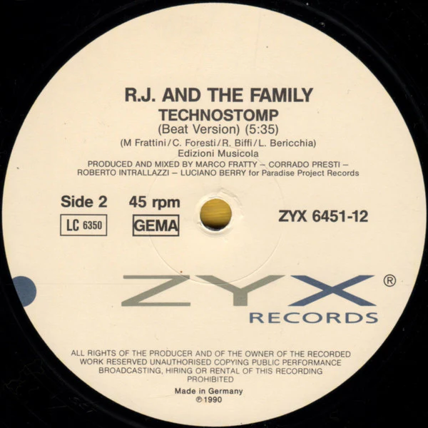 R.J. And The Family - Gloria (12") - Image 4