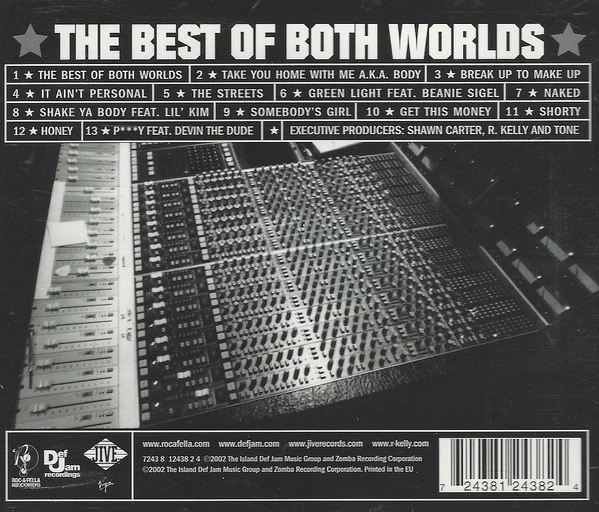 R. Kelly & Jay-Z - The Best Of Both Worlds (CD, Album) - Image 2