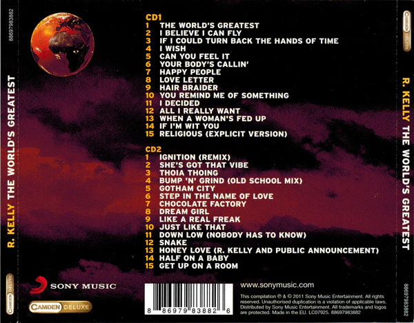 R. Kelly - The World's Greatest (2xCD, Comp) - Image 2