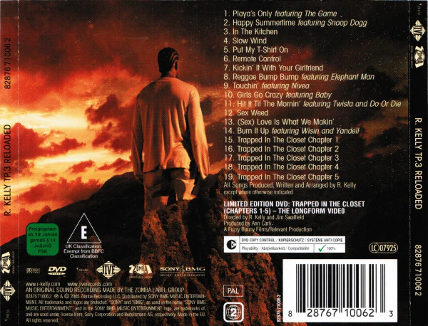 R. Kelly - TP.3 Reloaded (CD, Album + DVD, Copy Prot., PAL + Ltd) - Image 2