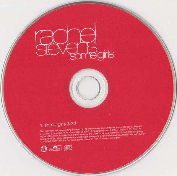 Rachel Stevens - Some Girls (CD, Single, Promo) - Image 4