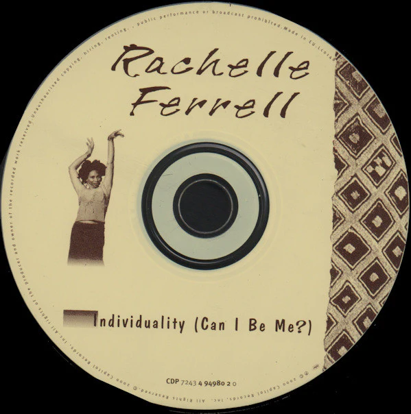 Rachelle Ferrell - Individuality (Can I Be Me?) (CD, Album) - Image 4