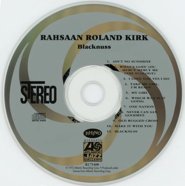 Rahsaan Roland Kirk* - Blacknuss (CD, Album, RE, RM) - Image 4