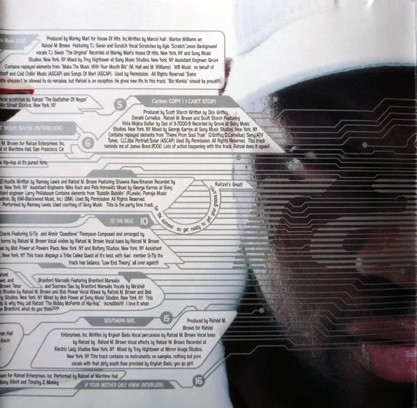 Rahzel - Make The Music 2000 (CD, Album, Enh) - Image 3