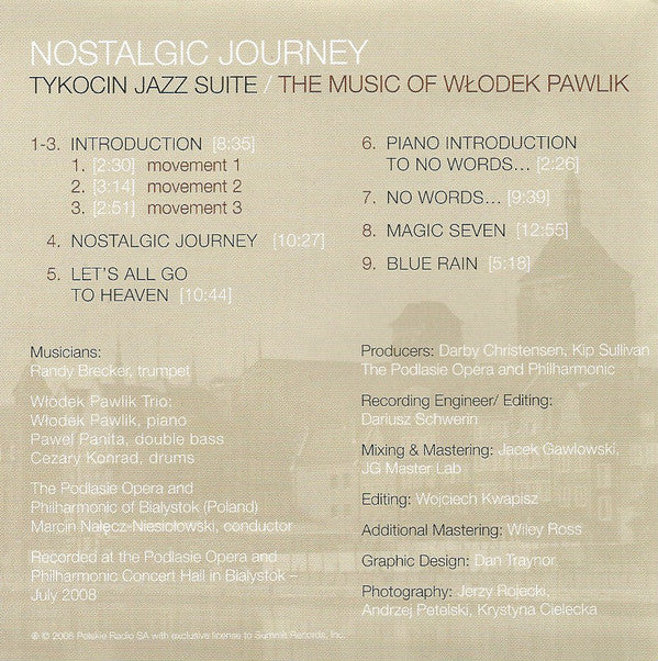 Randy Brecker - Nostalgic Journey: Tykocin Jazz Suite (CD, Album) - Image 4
