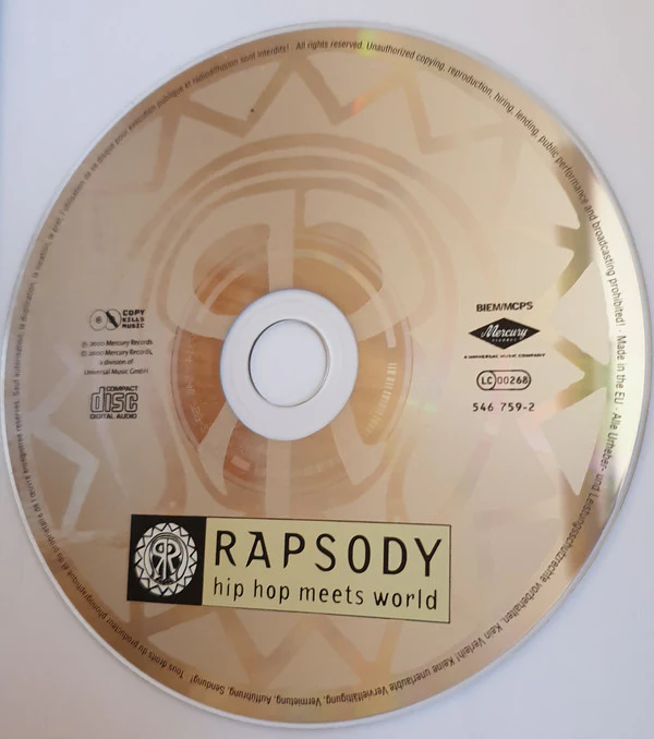 Rapsody* - Hip Hop Meets World (CD, Album) - Image 3