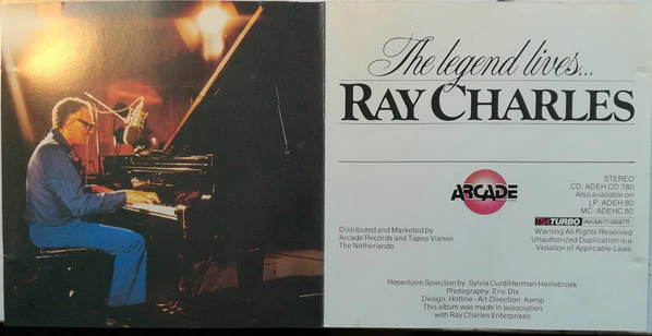 Ray Charles - The Legend Lives... (CD, Comp, RE) - Image 4