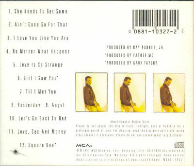 Ray Parker Jr. - I Love You Like You Are (CD, Album) - Image 2