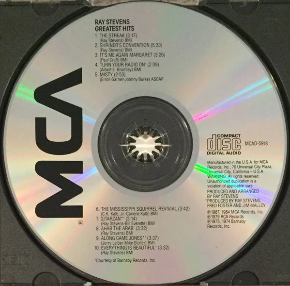 Ray Stevens - Greatest Hits (CD, Comp, RE) - Image 4