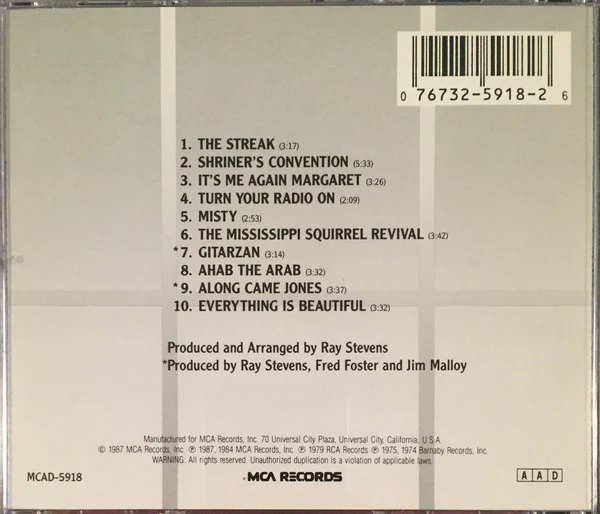 Ray Stevens - Greatest Hits (CD, Comp, RE) - Image 5