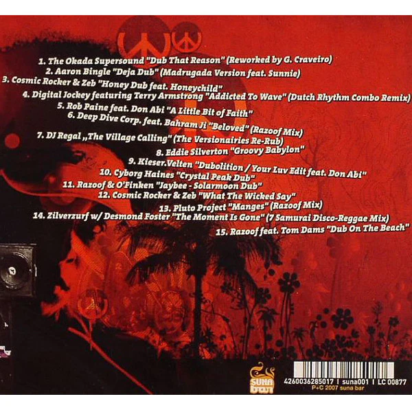 Razoof - Presents Dub On The Beach (CD, Comp, Mixed) - Image 2