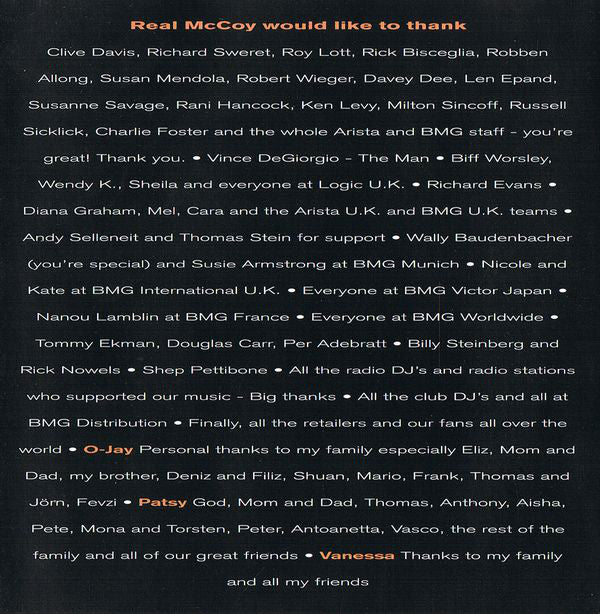 Real McCoy - Another Night (U.S. Album) (CD, Album, RE) - Image 5
