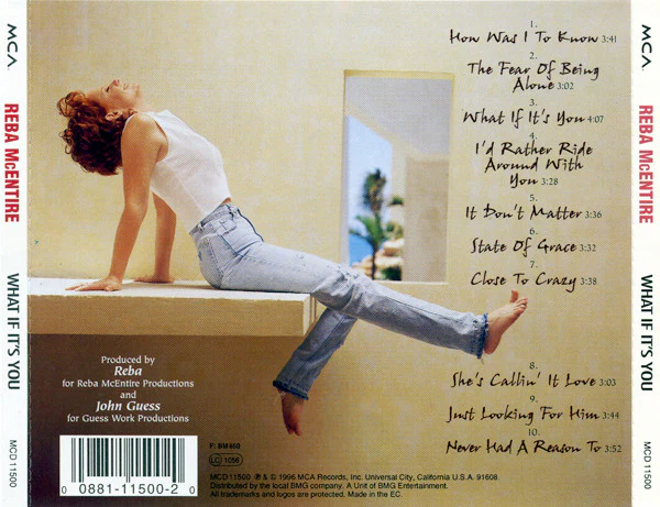 Reba McEntire - What If Its You (CD, Album) - Image 2