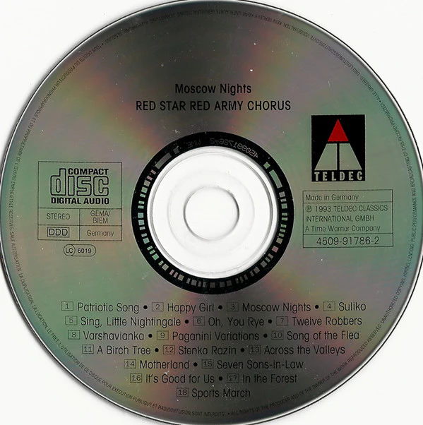 Red Star Red Army Chorus - Moscow Nights (CD, Album) - Image 3