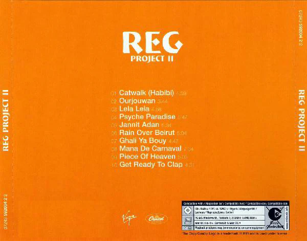 Reg Project II* - Reg Project II (CD, Album) - Image 2