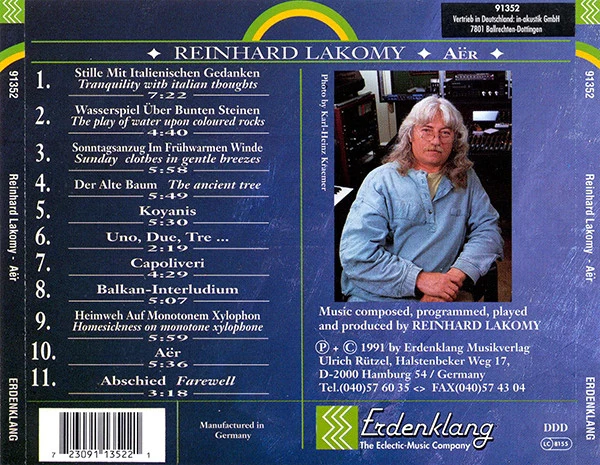 Reinhard Lakomy - Aër (CD, Album) - Image 2
