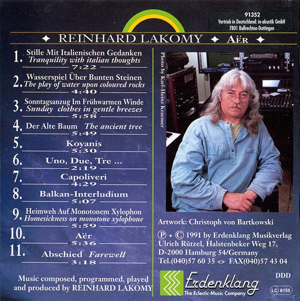 Reinhard Lakomy - Aër (CD, Album) - Image 4