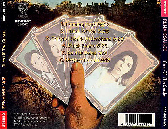 Renaissance  - Turn Of The Cards (CD, Album, RE) - Image 2