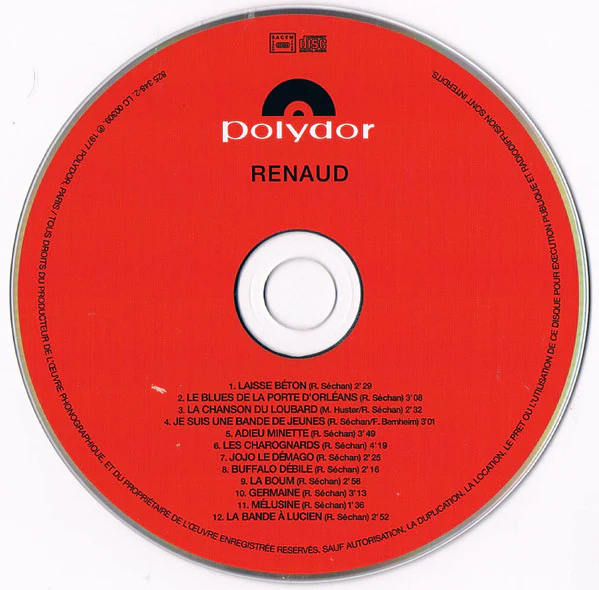 Renaud - Laisse Béton  (Place De Ma Mob) (CD, Album, RE) - Image 3