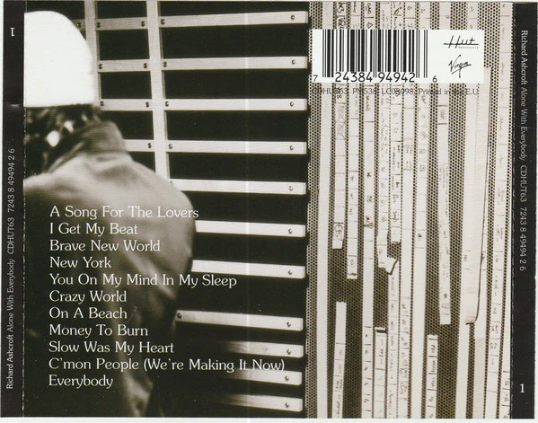Richard Ashcroft - Alone With Everybody (CD, Album) - Image 2