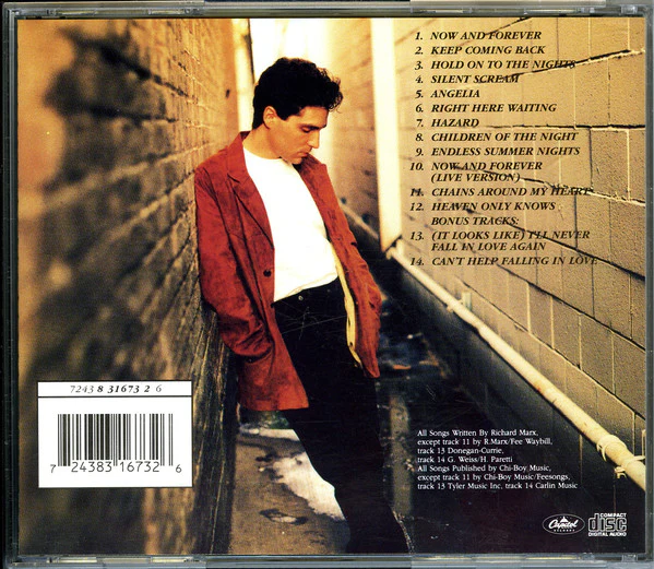 Richard Marx - Ballads (Then, Now And Forever) (CD, Album, Comp) - Image 2