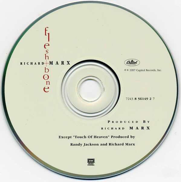 Richard Marx - Flesh And Bone (CD, Album) - Image 4