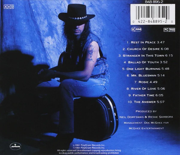 Richie Sambora - Stranger In This Town (CD, Album, RP) - Image 2