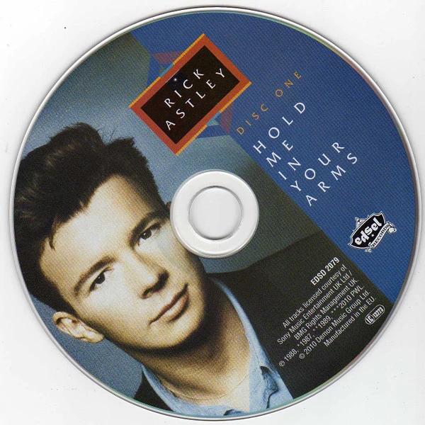 Rick Astley - Hold Me In Your Arms (CD, Album, RE + CD, Comp + Dlx) - Image 3