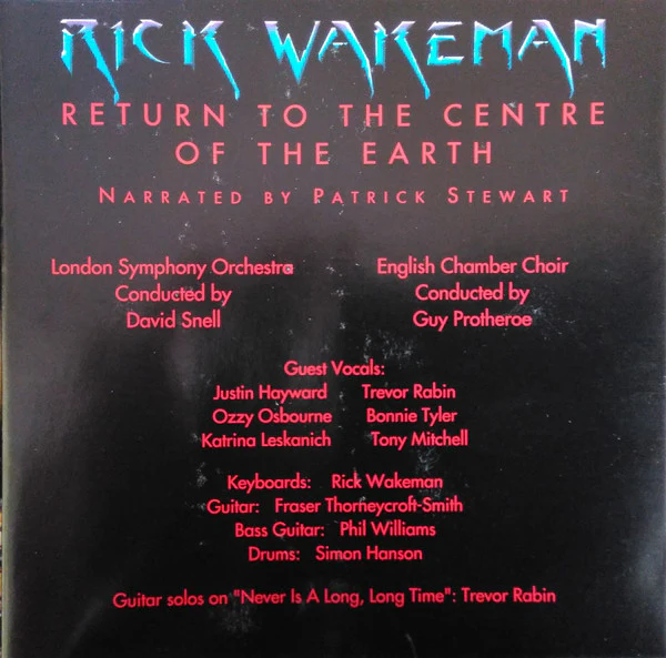 Rick Wakeman - Return To The Centre Of The Earth (CD, Album) - Image 3