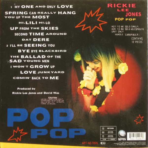 Rickie Lee Jones - Pop Pop (LP, Album) - Image 2