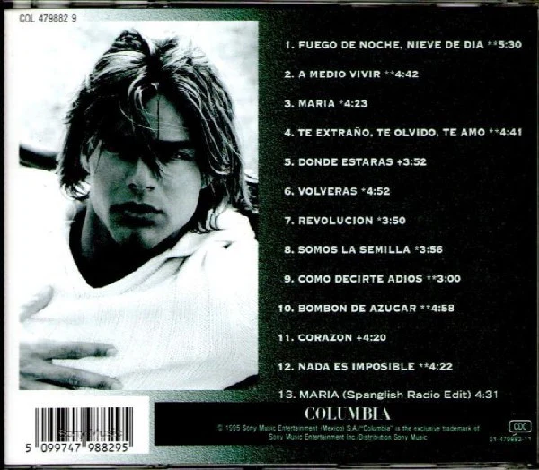 Ricky Martin - A Medio Vivir (CD, Album) - Image 2
