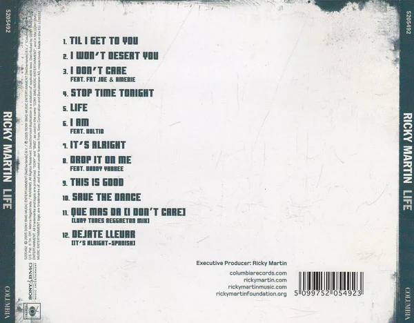 Ricky Martin - Life (CD, Album) - Image 2