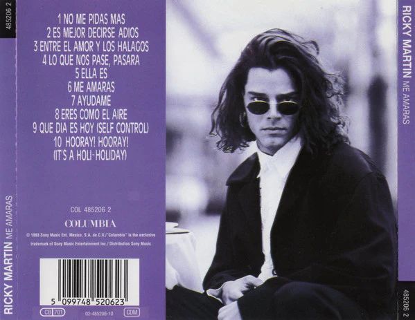 Ricky Martin - Me Amarás (CD, Album) - Image 2